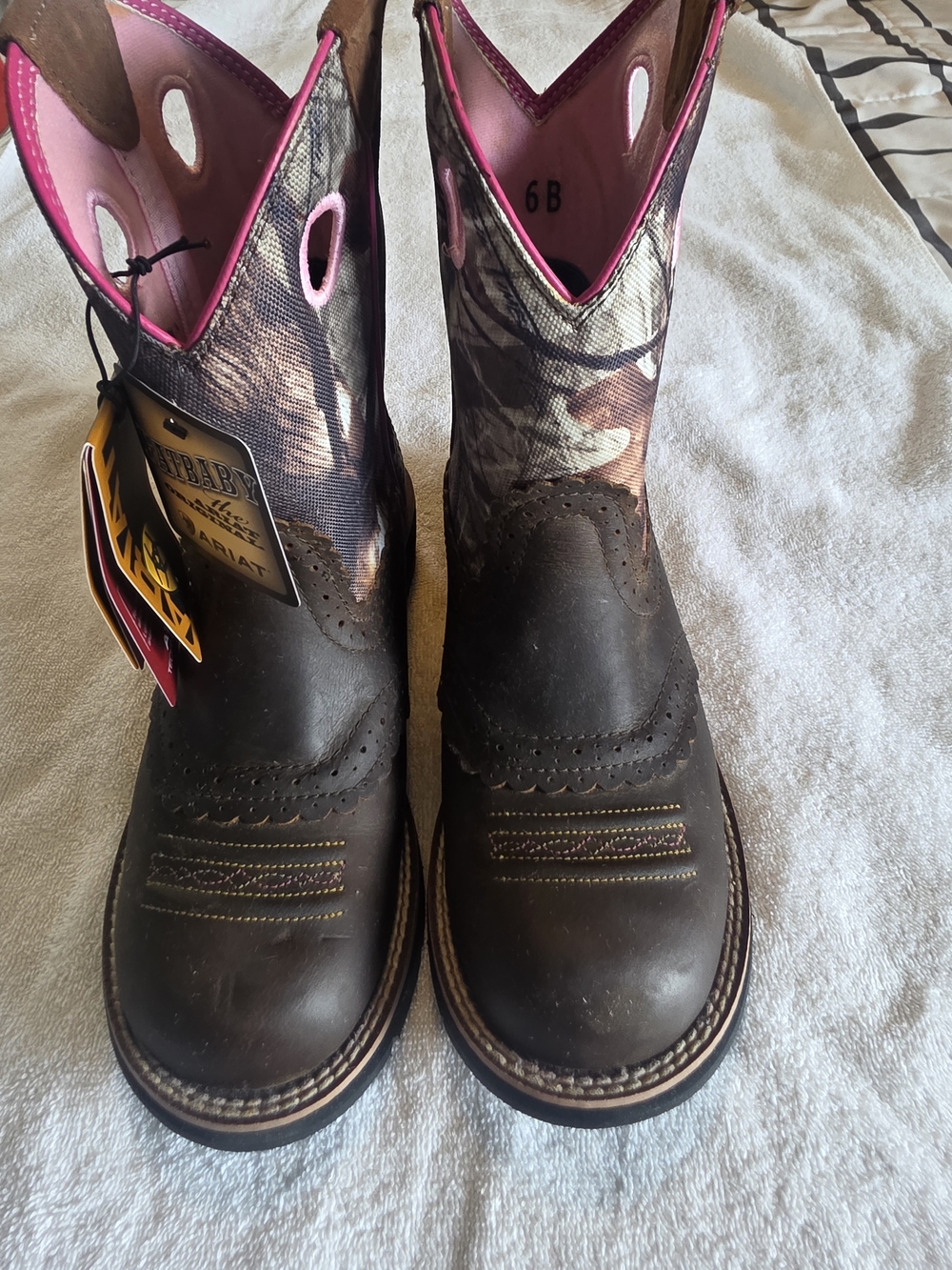 Ariat Womens Fat Baby Western Cowboy Boots - Picture 6 of 16